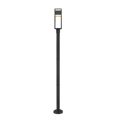 Lampadaire DEL intégré 1 lumière Esquibel (double)