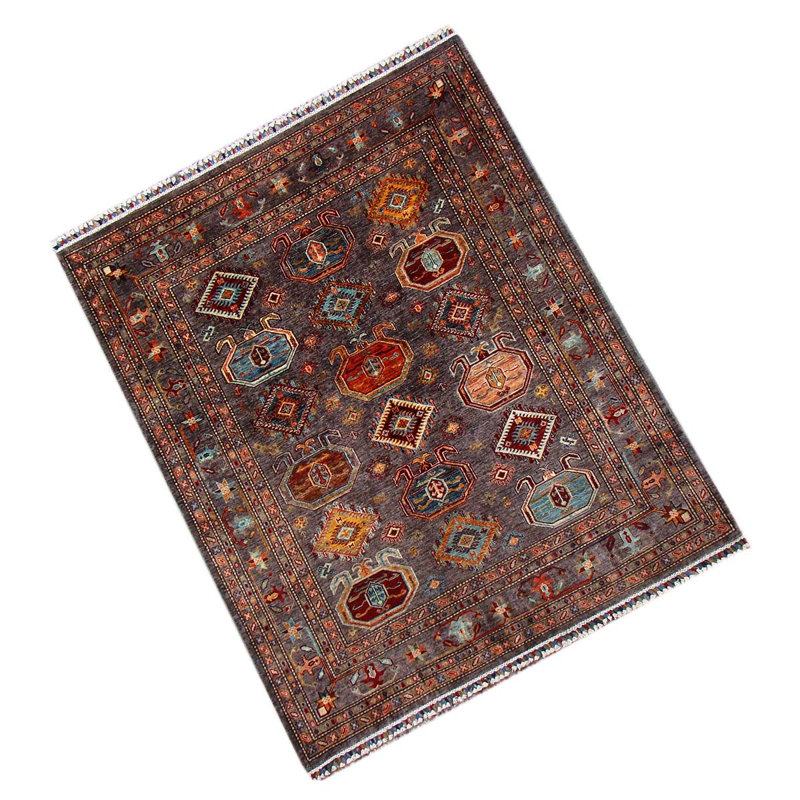 Hand Knotted Wool Moroccan Area Rug