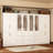 Hayde Manufactured Wood Armoire with Shelves and Hanging Rods