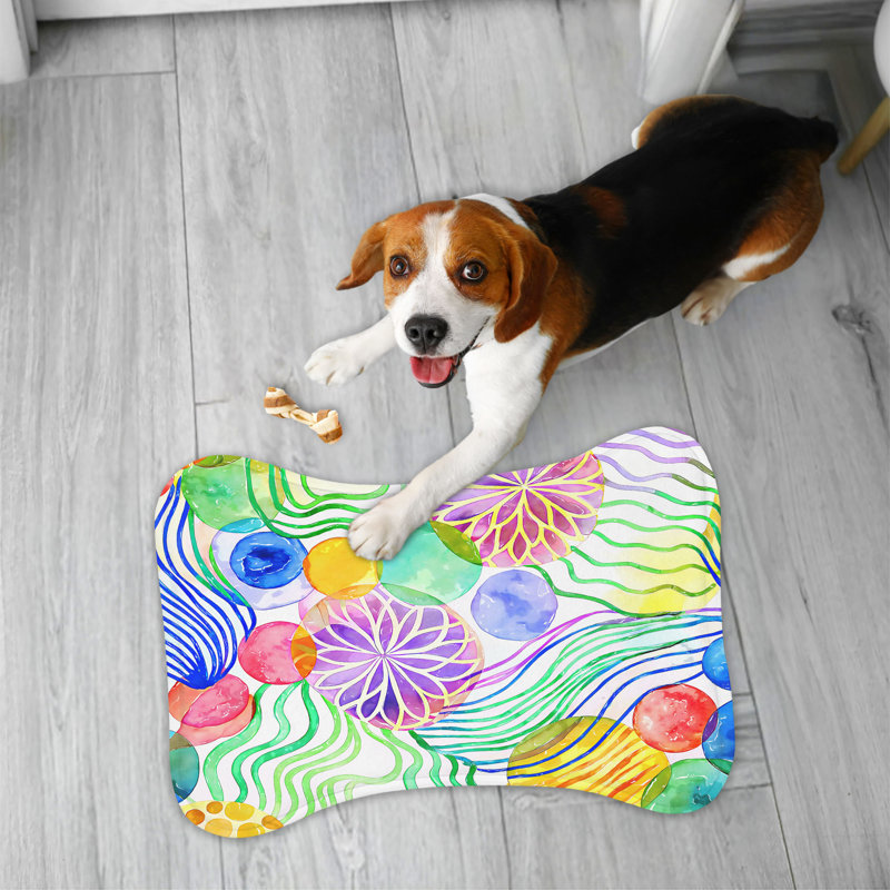 Cheerful Chaos - Tapis d'alimentation en os 1 pièce