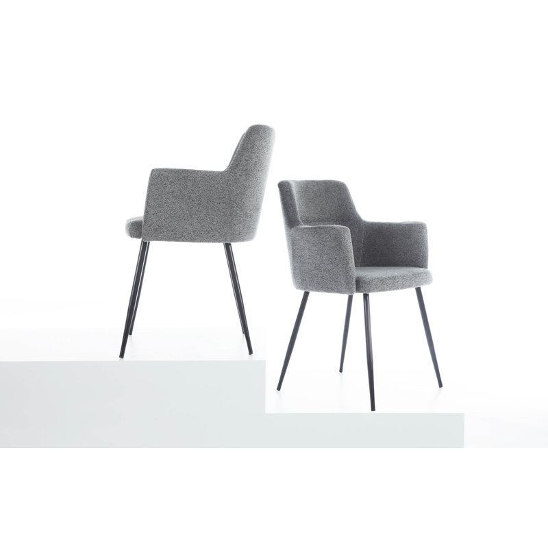 Cedeno 19.5'' H Upholstered Armchair, Grey