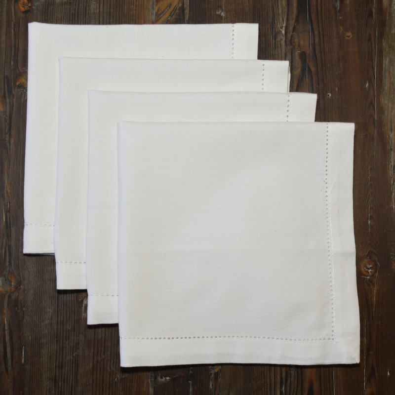 Adersen Cotton Square Napkin, White