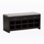 Armoire de rangement pour chaussures 10 paires avec 3 tiroirs en brun, H 20,03 po x l 41,84 po x P 15,63 po