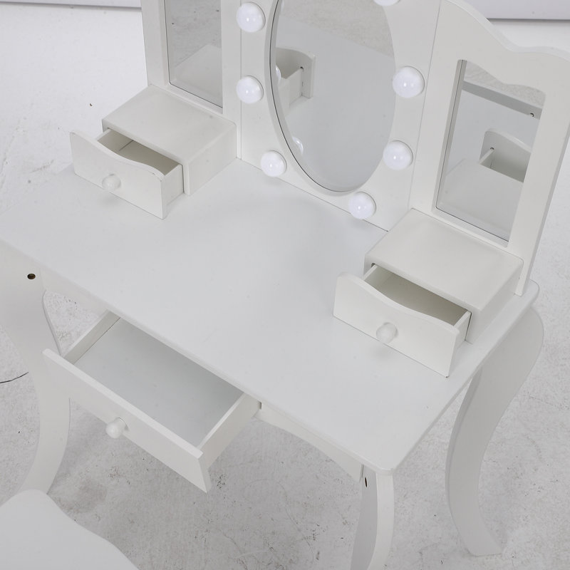 Ileane Vanity, White