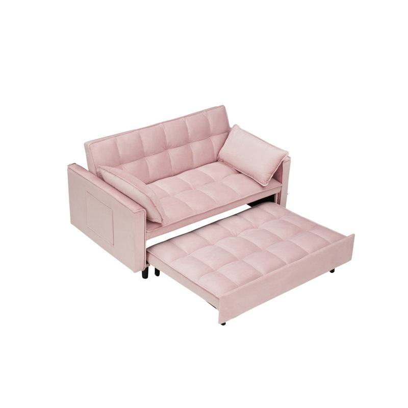 Lit réglable à l'arrière en rose - Convient à tout décor de style moderne.