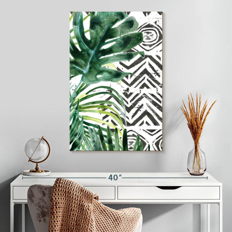 Harnek Palm Pattern II, 30" H x 20" W