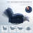 High-Softness Manual Swivel Rocker Heated Massage Recliner Chair-119771472