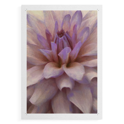 Doux pétales de fleurs II - Impression sur toile seulement - NON-CADRE