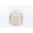 060-Chenille Fabric Modern Knot Design Ottoman Makeup Stool Footstool, Comfortable And Stylish Seat For Living Room, Bedroom-1483304884