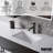 Single-Hole Single-handle Bathroom Faucet with Drain Assembly-87727955