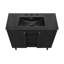 Meuble-lavabo autoportant 36 po Bron en chêne brun avec comptoir à 3 trous noir-105680445-105680444-121538970
