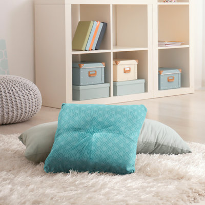 Coussin de sol zig zag classique
