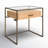 Glass End Table with Storage-2088527409