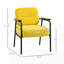 Fauteuil rembourré en velours