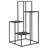 Exceptional Quality - Leona 4-Tier Multi-Display Shelf Rustic Brown And Black