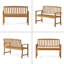 Banc en bois de style campagnard-316626273