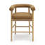 Tabouret de comptoir en cuir Spara-112677287