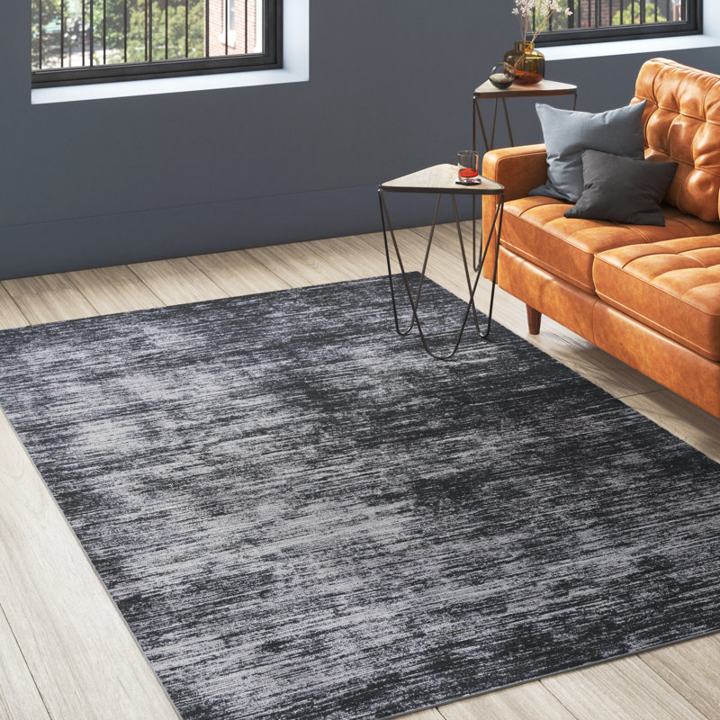 Monroy Chenille Indoor Rug, Rectangle 6' x 9'