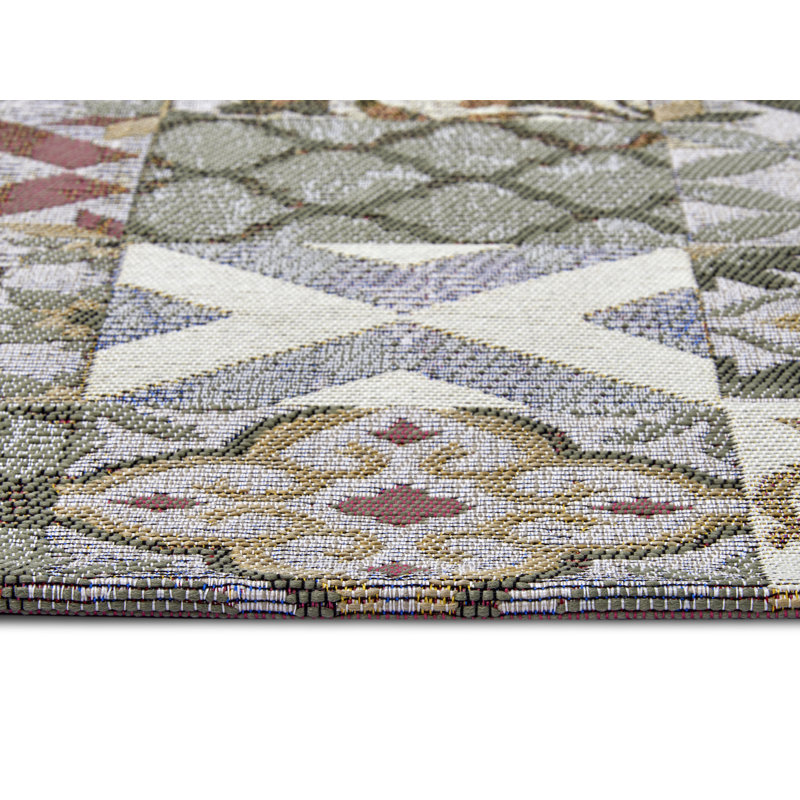 Cappuccino Rug, Grey/Multicoloured