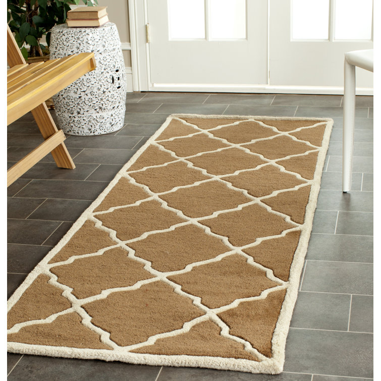 Carolene Hand Tufted Wool Geometric Rug