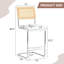 Ensembles de bar de patio modernes avec rangement, design élégant en bois MDF pour les restaurants