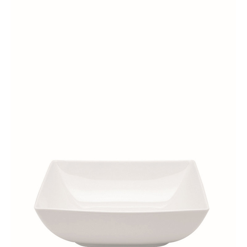 Carré White Porcelain Dinnerware Set