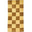 Tapis de zone en laine 3 pi 4 po x 6 pi 6 po one-of-kind noué la crème Nash