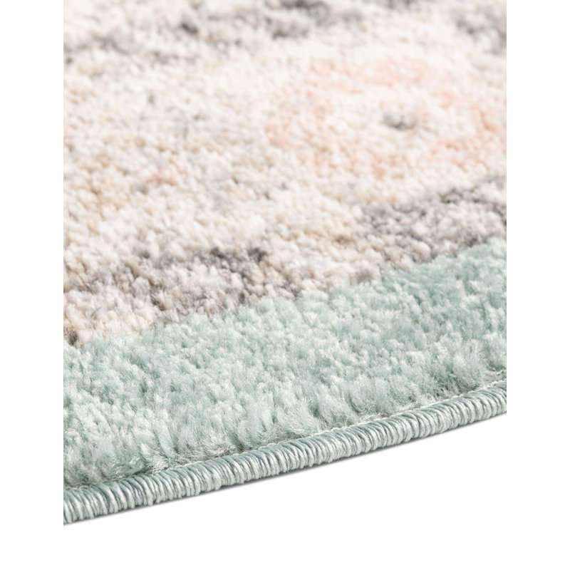Sascha Oriental Indoor Rug, Oval 4' x 6'