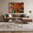 Neo Expressionism 42 Gray Canvas Wall Art
