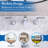 Harmony Widespread Bathroom Faucet 3 Hole, 2-handle Bathroom Sink Faucet With Drain Assembly-106837748