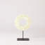 Three Layer Bone Sunburst Mounted Ring-906752917