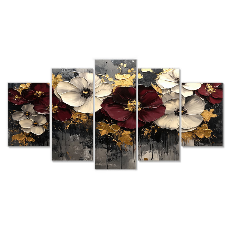 Art mural Gopp - coquelicots