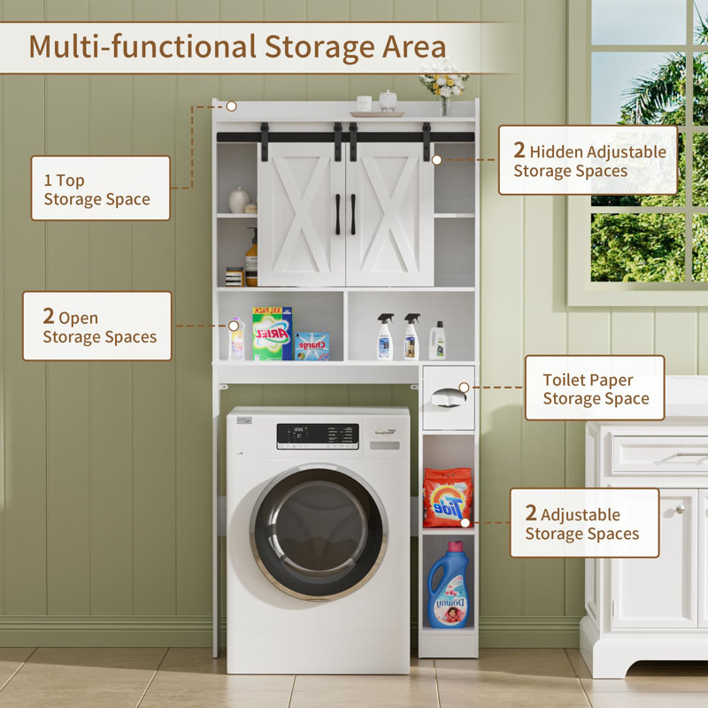 Over The Toilet Storage