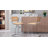 Marlow Modern 24.8" Cane Rattan Cantilever Counter Stools with Metal Frame-984747892