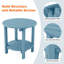 Table d'appoint 18 po d'extérieur toutes saisons-2036859747