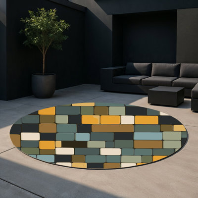 Tapis intérieur et extérieur Angular Grids