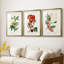 Turpin Tropical Botanicals VI - reproduction sur mesure encadrée de qualité supérieure - 3 pièces-925958041-925958043