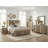5 Piece Modern Bedroom Set with LED Headboard, Fluted Natural Oak Finish, Storage Bed Frame, 6 Drawer Dresser, Dresser Mirror, 5 Drawer Chest, 2 Drawer Nightstand, Neutral Furniture for Master Bedroom, Guest Room-1283217577