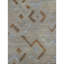 Hand Knotted Geometric Area Rug in Gray/Yellow-704733026