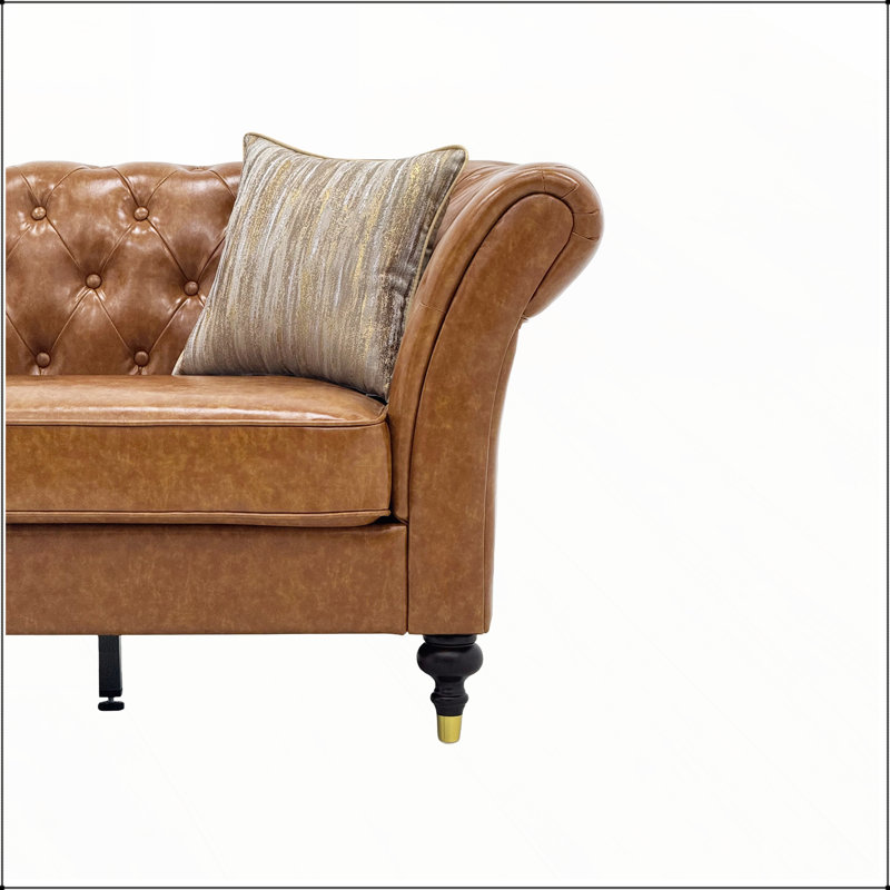 Canapé 88,5 po Classic Chesterfield