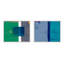 Bold In Blue Set Of 2 Print by Andrea Stokes-450386947-450386970