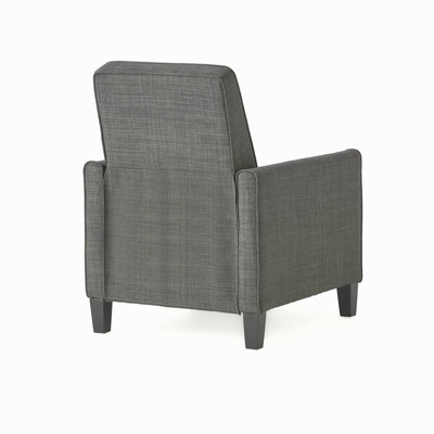 Cantalupo 26.75" W Manual Push Back Upholstered Club Recliner
