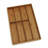 Cruce 1.75" H x 12" W x 17.5" D Flatware & Kitchen Utensils Drawer Organizer