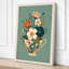 Flowers in Ceramic Teapot Japandi 1 Piece Wrapped Canvas Wall Art-1846726205-1846726203