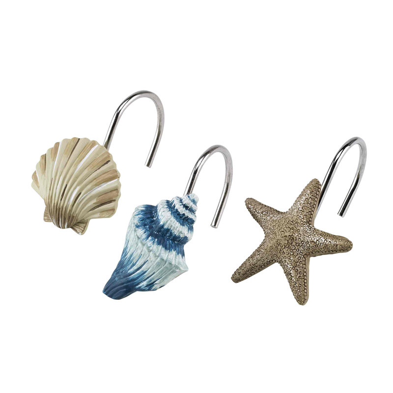 Highland Dunes Arnould Shower Curtain & Hook Set