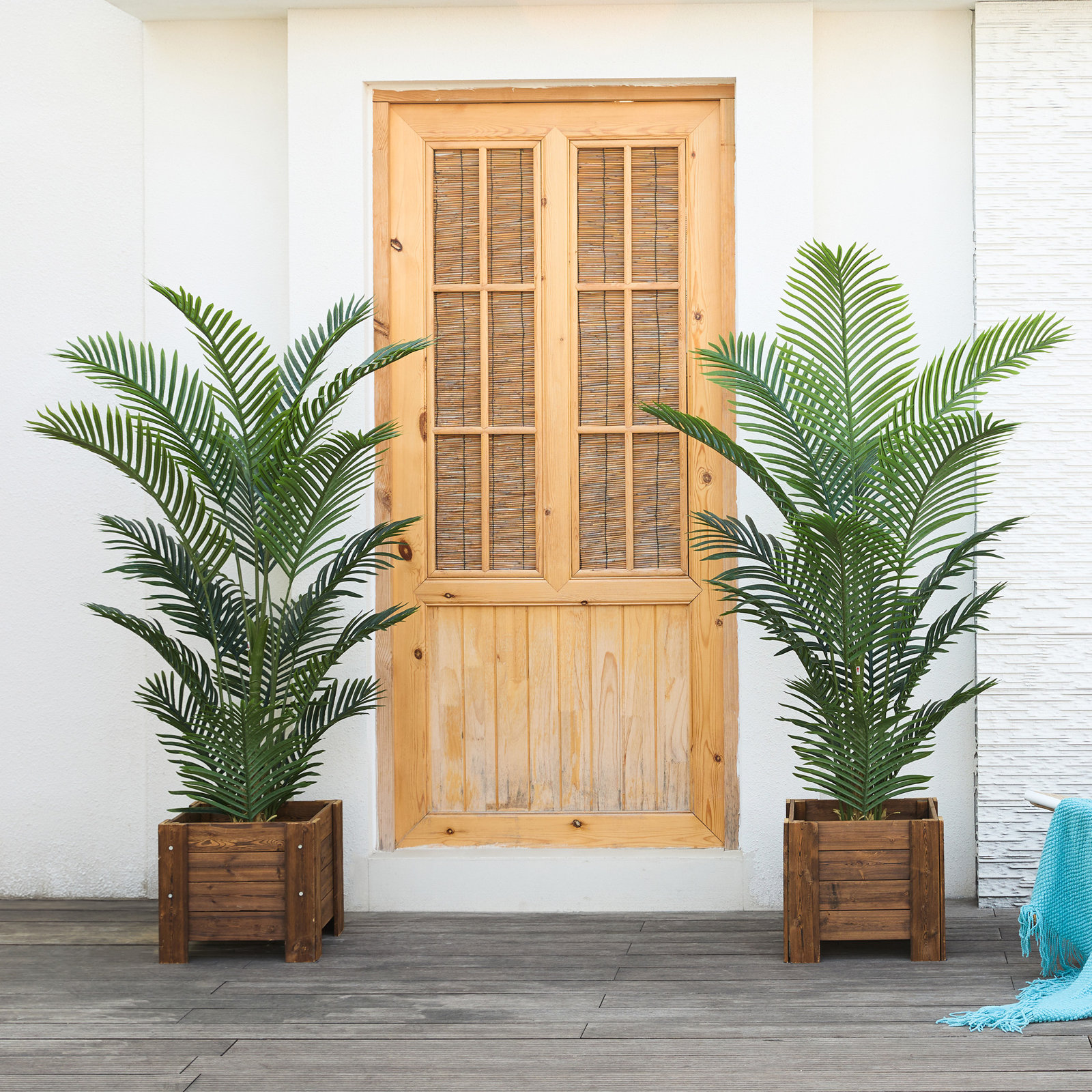 Adcock Palm Tree in Pot, 2, 60" H x 22" W x 22" D