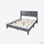 Lit tapissier en velours pour grand lit-1686232906
