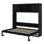 Grand lit escamotable avec commode avec tablette de rangement et porte intégrée, commode escamotable escamotable horizontale escamotable-1617876927