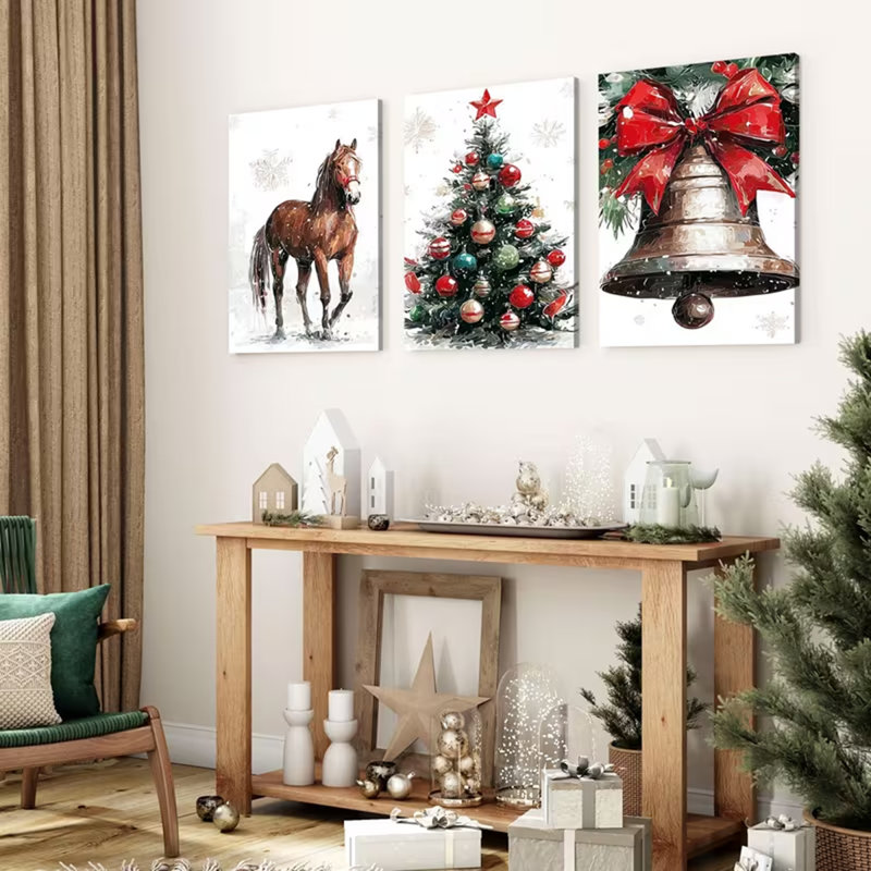 3 Piece Wrapped Canvas Print