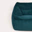 Bean Bag Bazaar Natalia Corduroy Armchair Bean Bag and Square Footstool-69546805